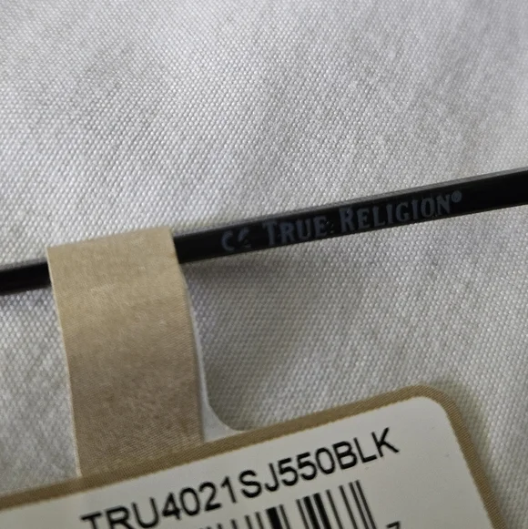 NWT True Religion Black Sunglasses